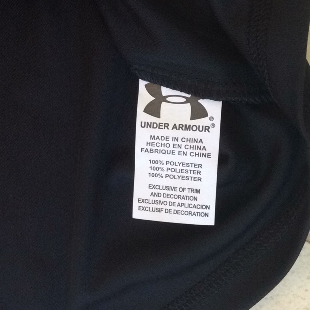 UNDERARMOUR BOYS SIZE 4 HOODED LONG SLEEVE SHIRT - Picture 5 of 6